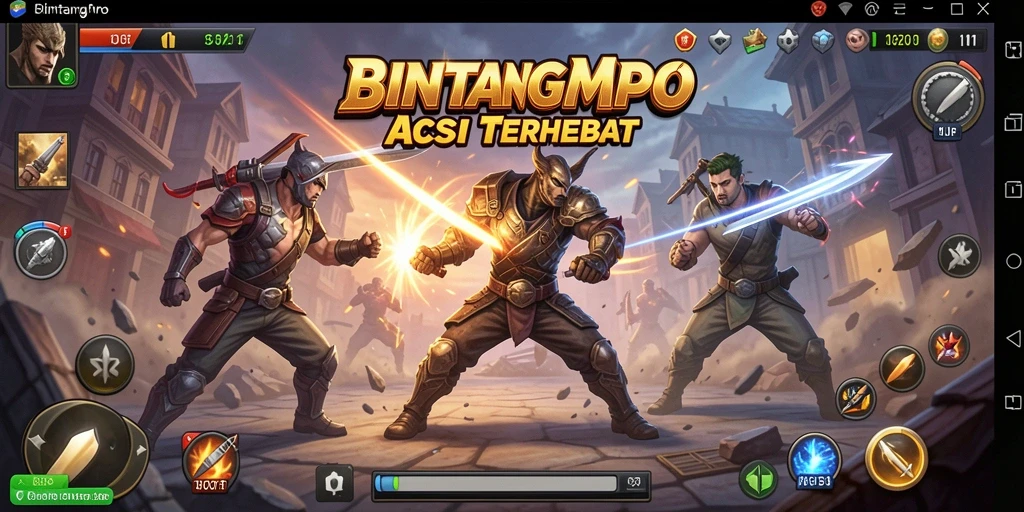 Tampak aksi menegangkan dalam game BINTANGMPO yang penuh petualangan.