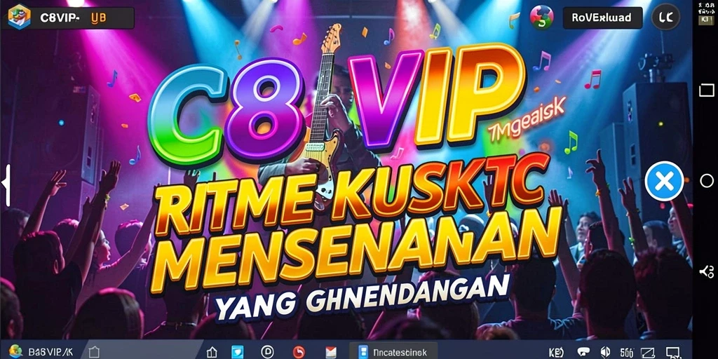 Tampilan gameplay C8VIP yang menarik dan dinamis.