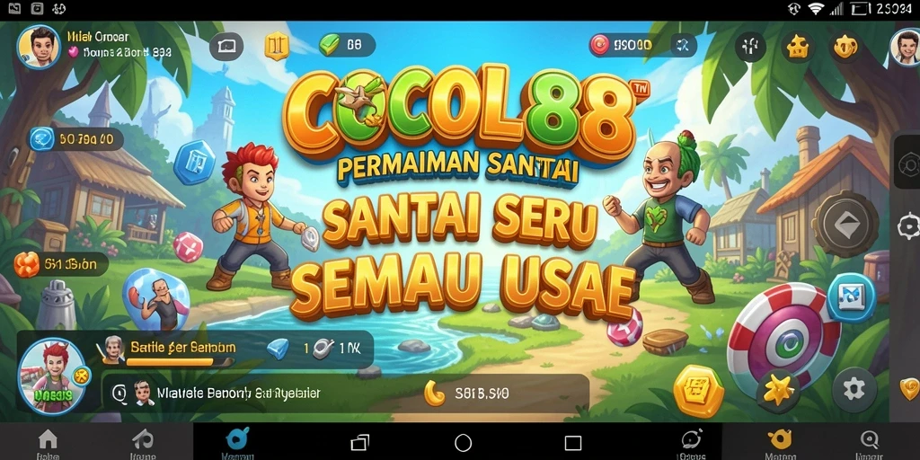 Screenshot COCOL88 menampilkan gameplay yang seru dan menyenangkan.