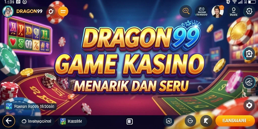 Tampilan gameplay menarik dari DRAGON99 dengan fitur Kasino yang seru.