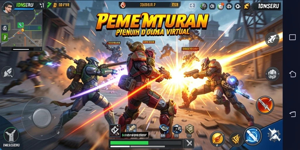Screenshot gameplay IDNSERU dengan aksi seru dan mendebarkan.