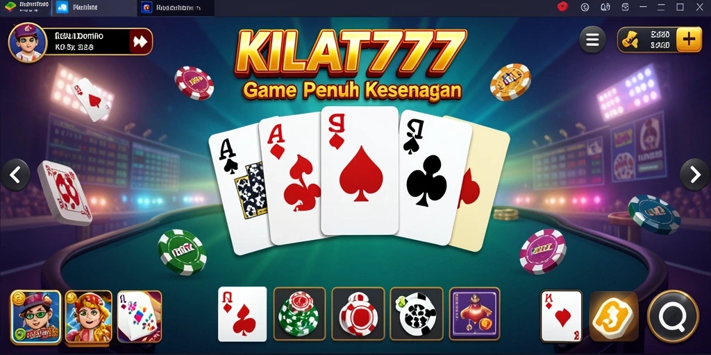 Tampilan gameplay KILAT777 yang menarik dan seru.