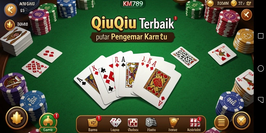 Tampilan screenshot game QiuQiu dengan aksi seru dan grafis menarik.