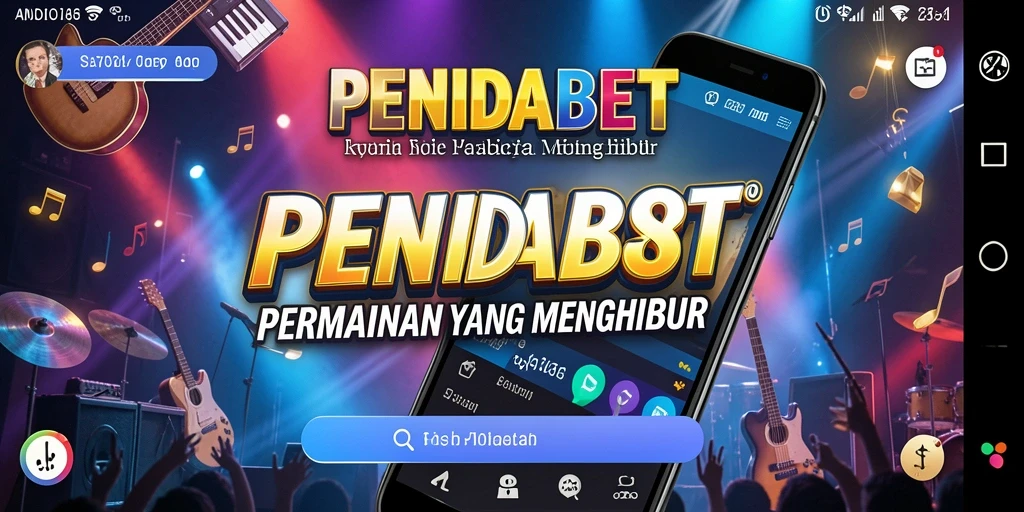 Tampilan screenshot PENIDABET yang menampilkan gameplay Musik.